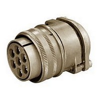 CIRCULAR CONN PLUG SIZE 14S, 5POS, CABLE