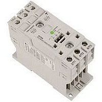 SOLID STATE CONTACTOR, 24VDC, 10mA, DPDT, DIN RAIL/PANEL