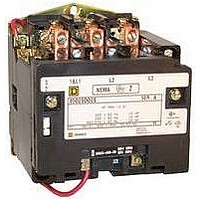 CONTACTOR, 3PST, 208VAC, 45A, PANEL