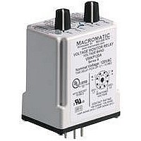 VOLTAGE MONITORING RELAY, DPDT, 24VDC