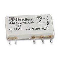 POWER RELAY, SPDT-CO, 24VDC, 6A PC BOARD