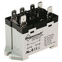 POWER RELAY, SPST-NO, 24VAC, 30A, PANEL