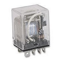 POWER RELAY, DPDT, 12VDC, 10A, PLUG IN