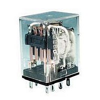 POWER RELAY, 4PDT, 120VAC, 5A, PLUG IN