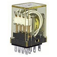 POWER RELAY, DPDT, 24VDC, 3A, PLUG IN