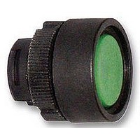 PUSHBUTTON, FLUSH, 22MM, GREEN