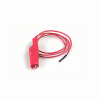 PATCHCORD SQ SCKT-ALLIG CLIP RED