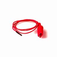 PATCHCORD SCKT-STD ALLIG CLP RED