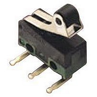 MICRO SWITCH, STRAIGHT LEVER, SPDT, 50mA