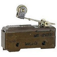 MICRO SWITCH, ROLLER LEVER SPDT 10A 125V