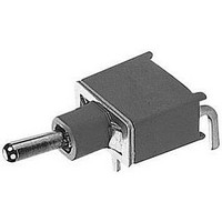 Toggle Switch, Miniature, Sealed, SPDT, ON-NONE-ON, Right Angle Horizontal Mount, Non-threaded, RoHS Compliant