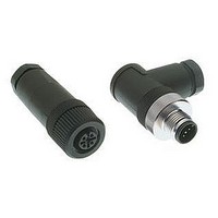SENSOR CONNECTOR, MALE, 4POS, CABLE