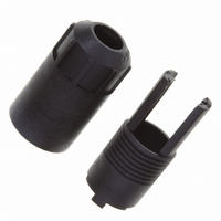 CONN STRAIN RELIEF 9.5MM SHELL