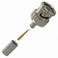 CONN PLUG BNC 50 OHM CRIMP GOLD