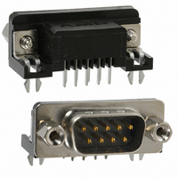 D SUB CONNECTOR, STANDARD, 9POS, PLUG