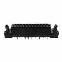 D SUB CONNECTOR, STANDARD, 25POS, RCPT