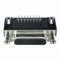 D SUB CONNECTOR, STANDARD, 26POS, RCPT