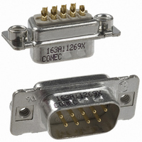 CONN DSUB 9POS PLUG SOLDER