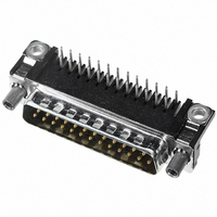 D SUB CONNECTOR, STANDARD, 25POS, PLUG