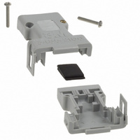 BACKSHELL, 9PIN PLASTIC CABLE