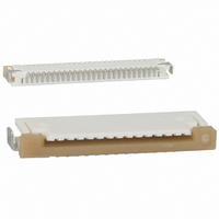 FFC/FPC CONNECTOR, RECEPTACLE 26POS 1ROW