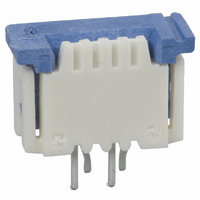 FFC/FPC CONNECTOR, RECEPTACLE, 4POS 1ROW