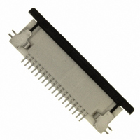 FFC/FPC CONNECTOR, RECEPTACLE 18POS 1ROW