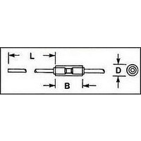 THERMISTOR GLASS CHIP DO-35