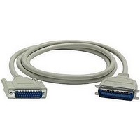PRINTER CABLE, PARALLEL, 10FT, PUTTY