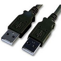 LEAD, USB 2.0, AM - AM, 2M, BLACK