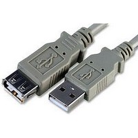LEAD, USB2.0 A PLG-SKT, 0.5M