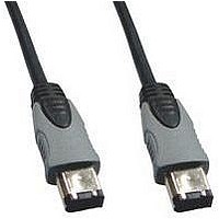COMPUTER CABLE, IEEE 1394, 15FT, BLACK