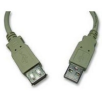 LEAD, USB2 A MALE TO FEMALE, 0.25M