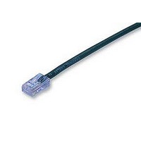 LEAD, CAT5E UNBOOTED UTP, BLK, 15M