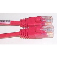 PATCH CORD, CAT5E UTP, RED, 0.5M