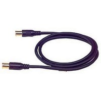 COAXIAL CABLE, RG-59/U, 6FT, BLACK