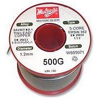 SOLDER WIRE, SAVBIT, 1.22MM, 500G