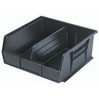 CONTAINER, ESD, PP, BLK, 3X4.125X7.375IN