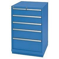 CABINET, MODULAR, 5 DRAWER, STEEL