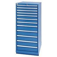 CABINET, MODULAR, 12 DRAWER, STEEL