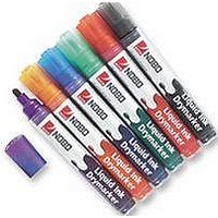 MARKER, DRY, ASSORTED, PK6
