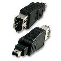 ADAPTOR, 1394, 4PIN, M TO 6PIN F