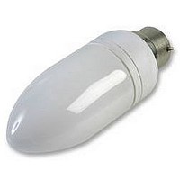 LAMP, LOW ENERGY, CANDLE, BC, 11W