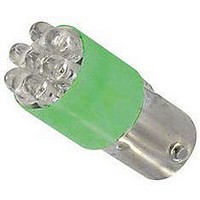 LED, GREEN, T3 1/4, BA9S