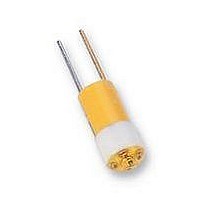 LED, T1, BI-PIN, 24V, YELLOW