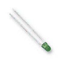 LED, 3MM, 70°, GREEN