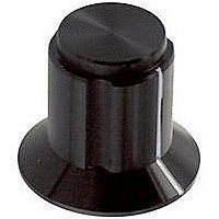 FLUTED KNOB WITH LINE INDICATOR, 6.37MM