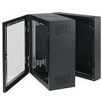 CABINET, HINGED, WALL, 801MM, STEEL, BLK