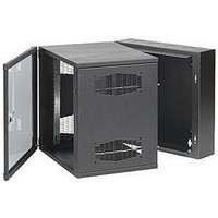 CABINET, HINGED, WALL, 1156MM, STEEL BLK
