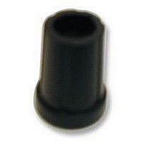 KNOB, 19MM, BLACK, 6.4 DIA SHAFT